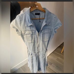 ISO WHITE FOX JUMPSUIT